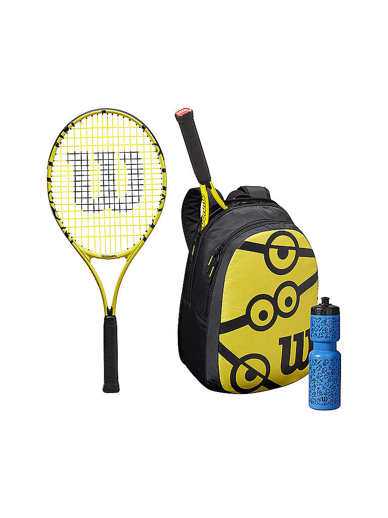 Wilson Minions Tennisschläger Junior - 23er Schläger Für Kinder 7-8 Jahre