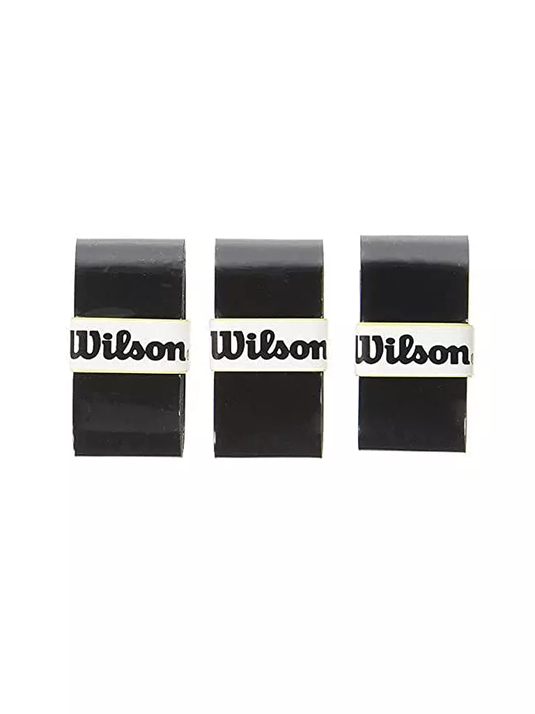 WILSON | Tennis Overgrips Pro Black 3 Stk. | schwarz