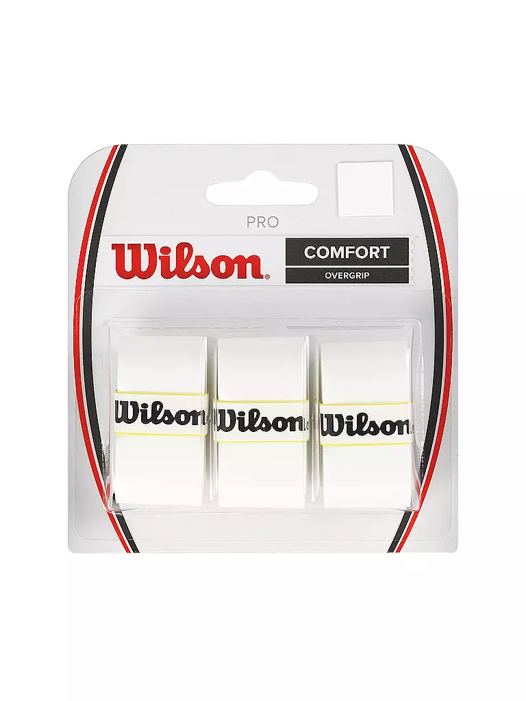 WILSON | Tennis Overgrips Pro White 3 Stk. | weiss