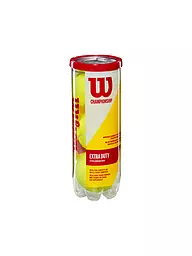 WILSON | Tennisbälle Championship 3er Dose | gelb