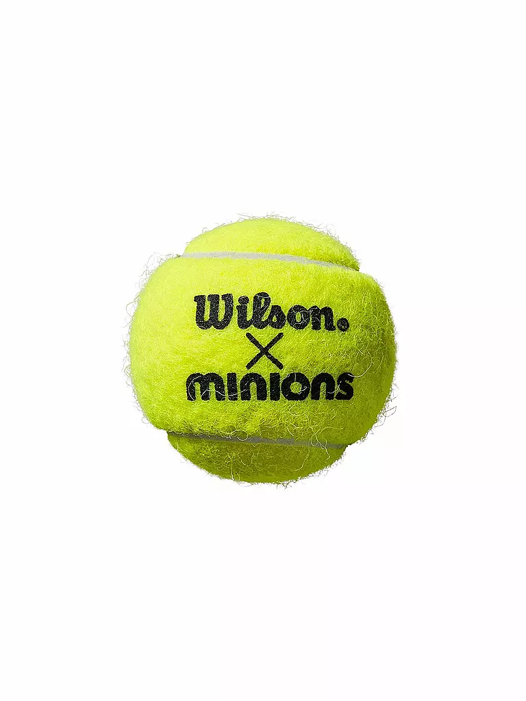 WILSON | Tennisbälle Championship Minions 3er Dose | gelb