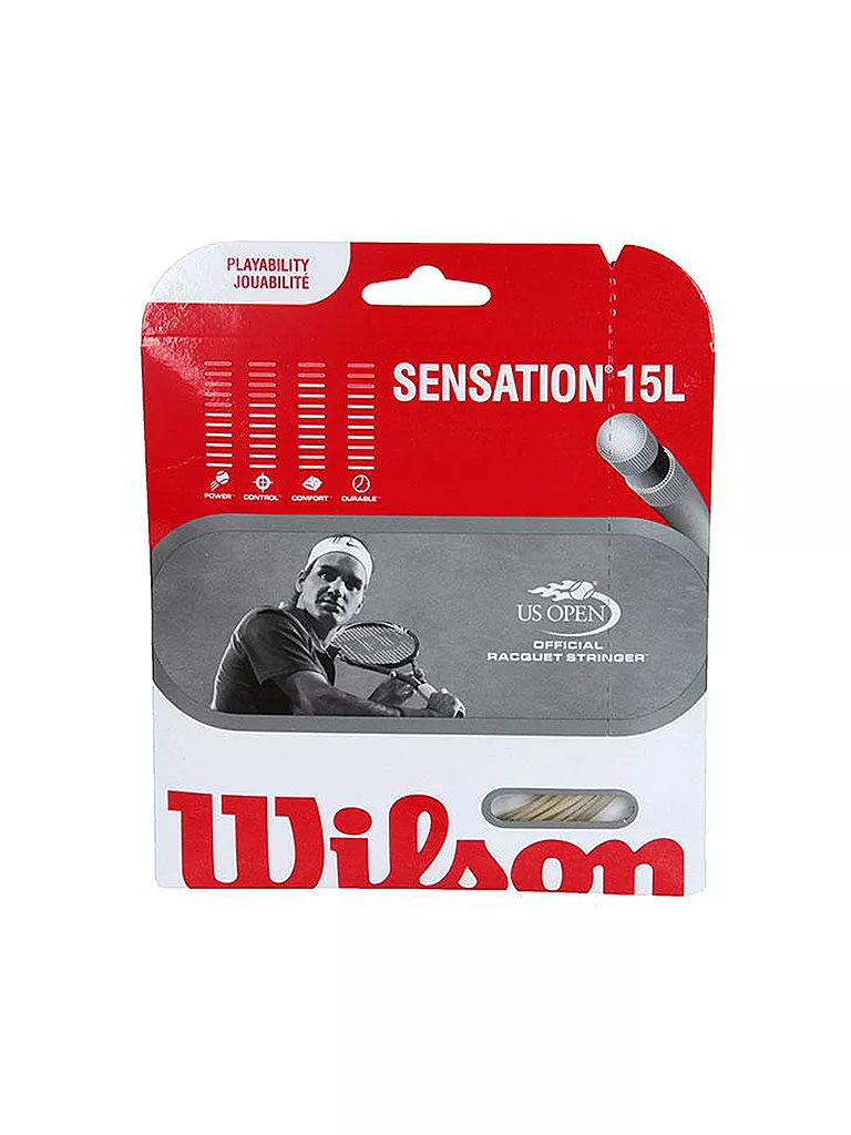 WILSON | Tennissaite Sensation 15L 12m | transparent