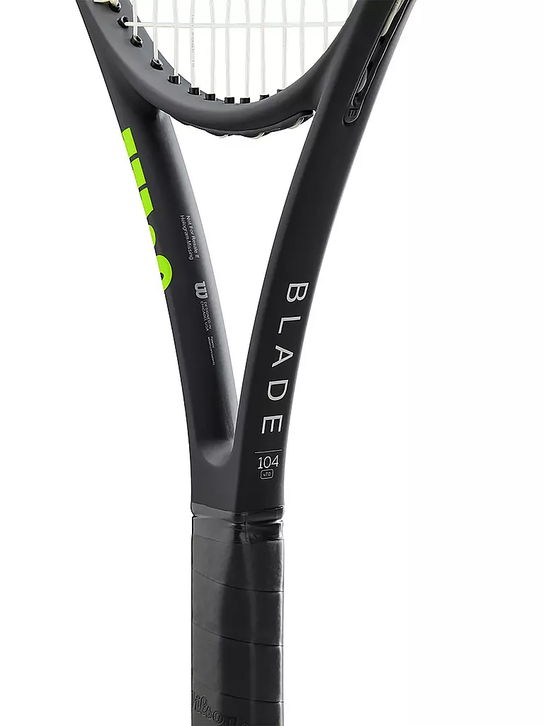 WILSON | Tennisschläger Blade 104 | grau