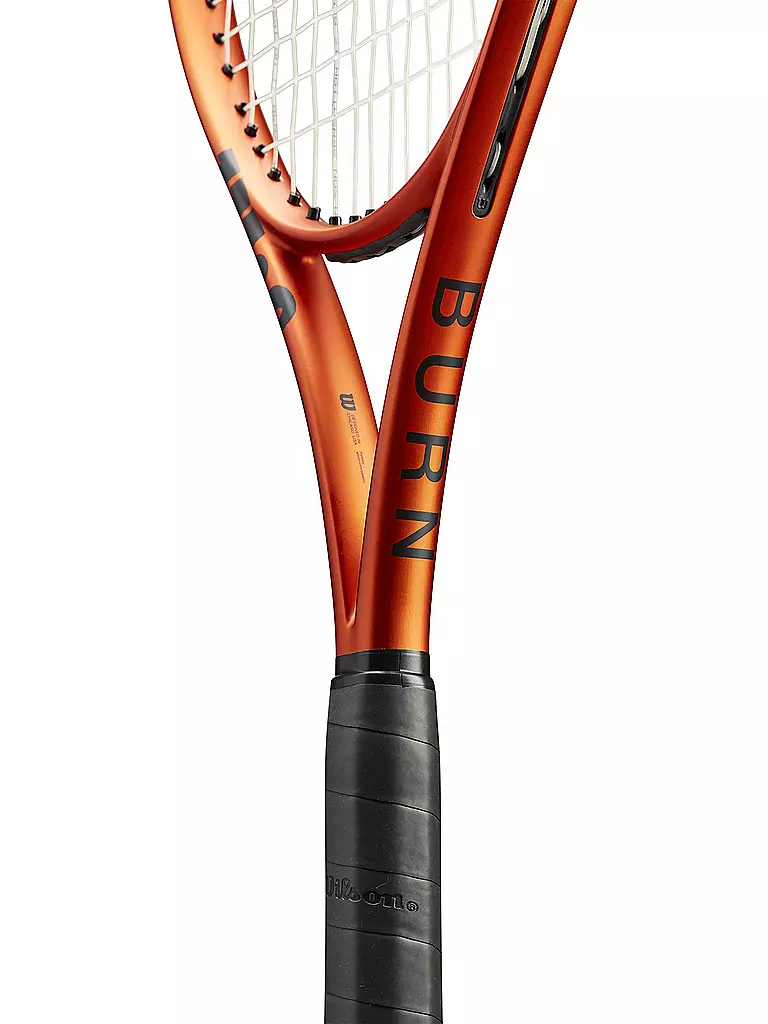 WILSON | Tennisschläger Burn 100 v5 unbesaitet | orange