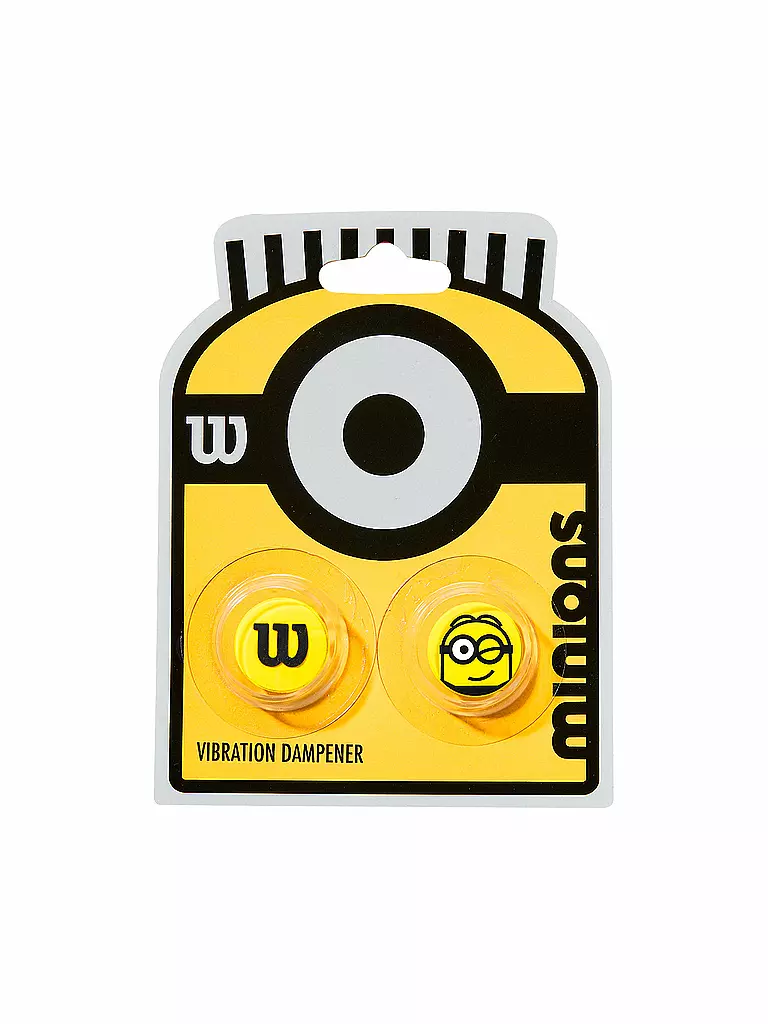 WILSON | Tennisschläger Dämpfer Minons 2er Pack | bunt