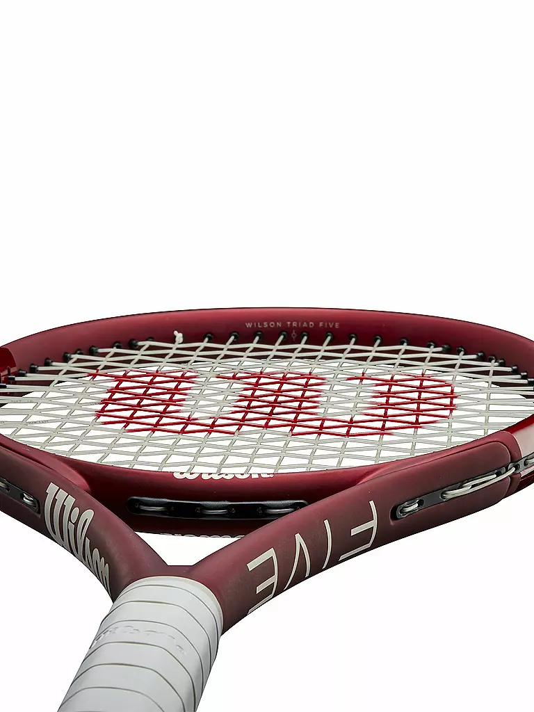 WILSON | Tennisschläger Triad Five | rot