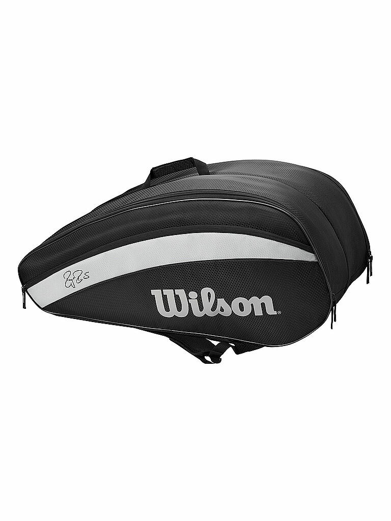 WILSON | Tennistasche Fed Team 12er Pack | schwarz