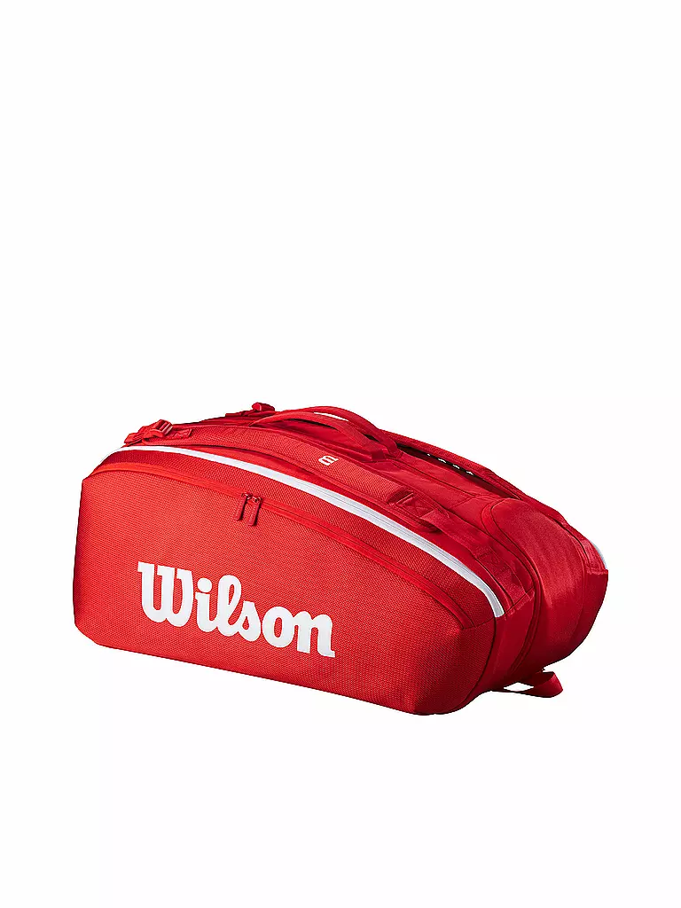 WILSON | Tennistasche Super Tour Red Collection 12er | rot