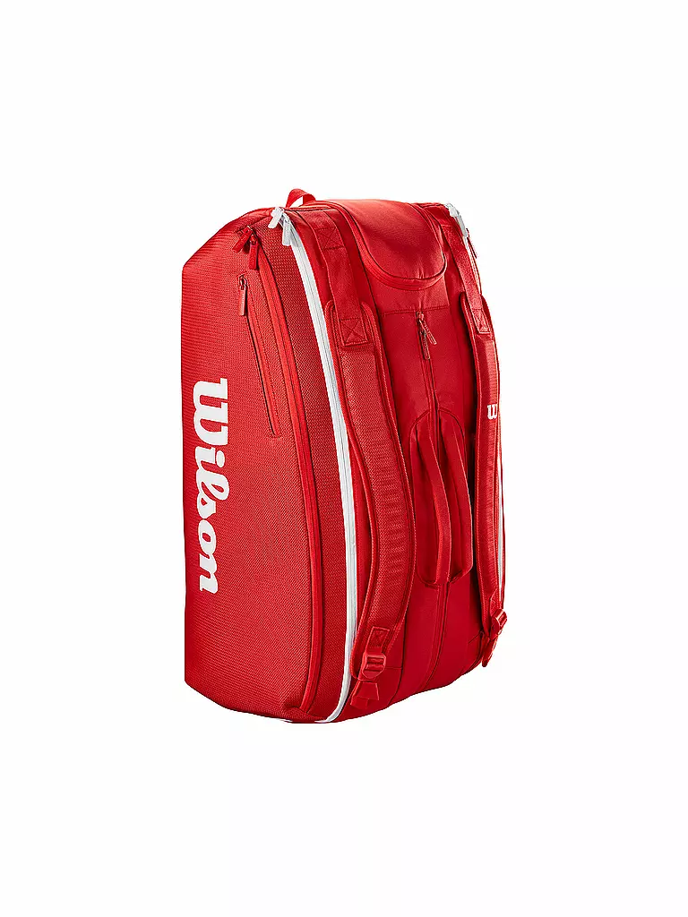 WILSON | Tennistasche Super Tour Red Collection 12er | rot