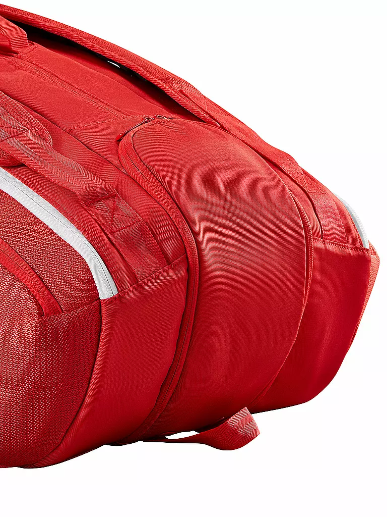WILSON | Tennistasche Super Tour Red Collection 12er | rot