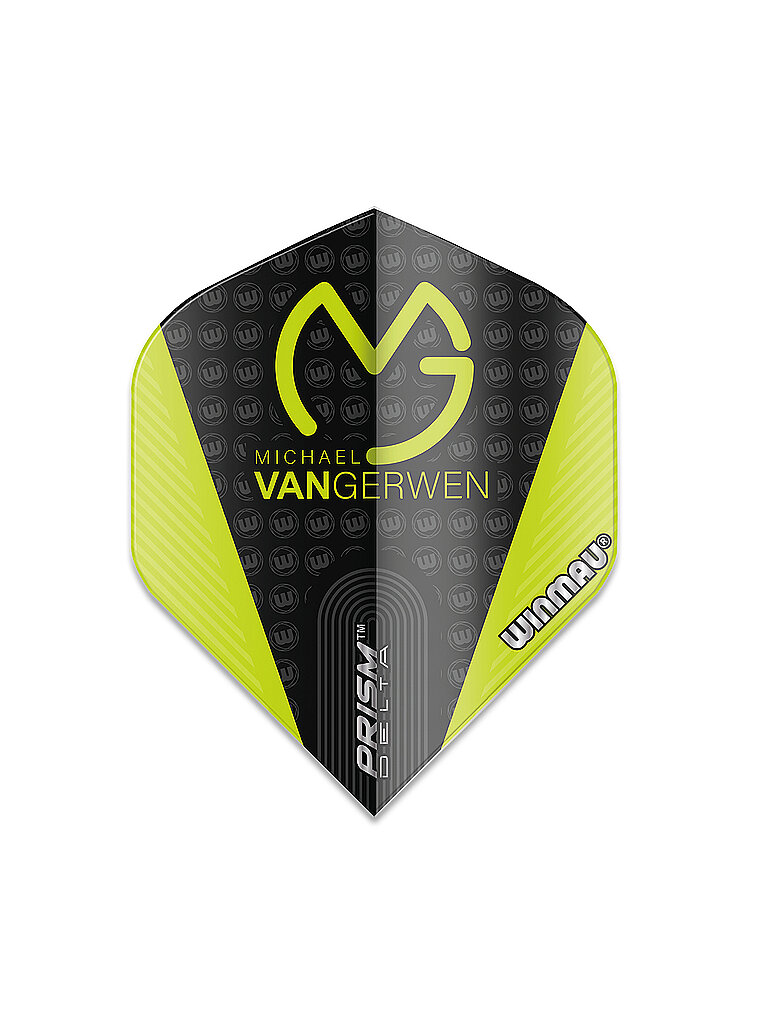 WINMAU Flights MVG Prism Delta 3er Pack schwarz