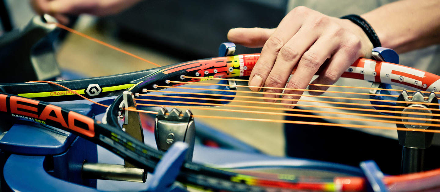 Gigasport Racket-Service Genießen Sie die Vorteile unseres Gigasport-Services.