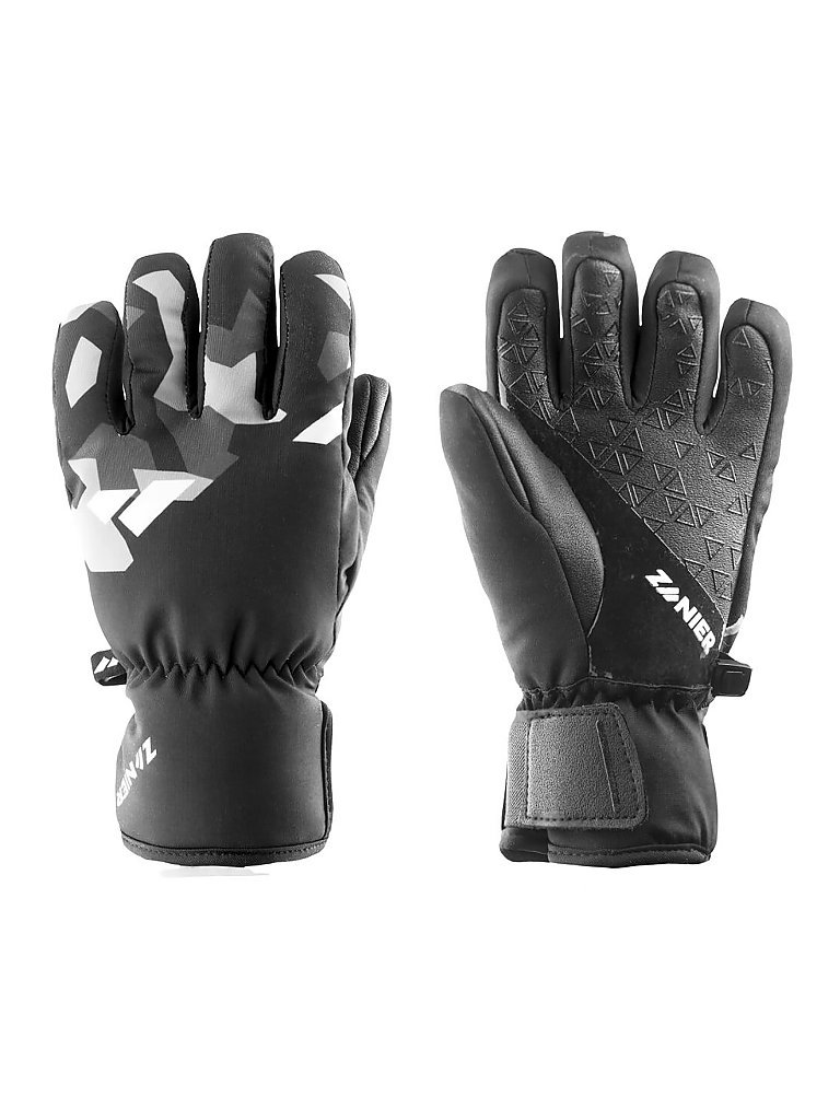 ZANIER Kinder Skihandschuhe Sillian.STX schwarz | 4,5