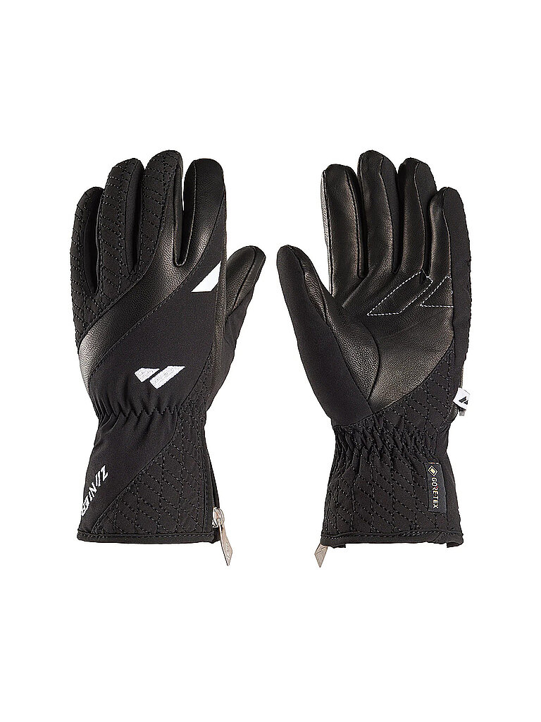 ZANIER Damen Skihandschuhe Aurach GTX schwarz | 6,5