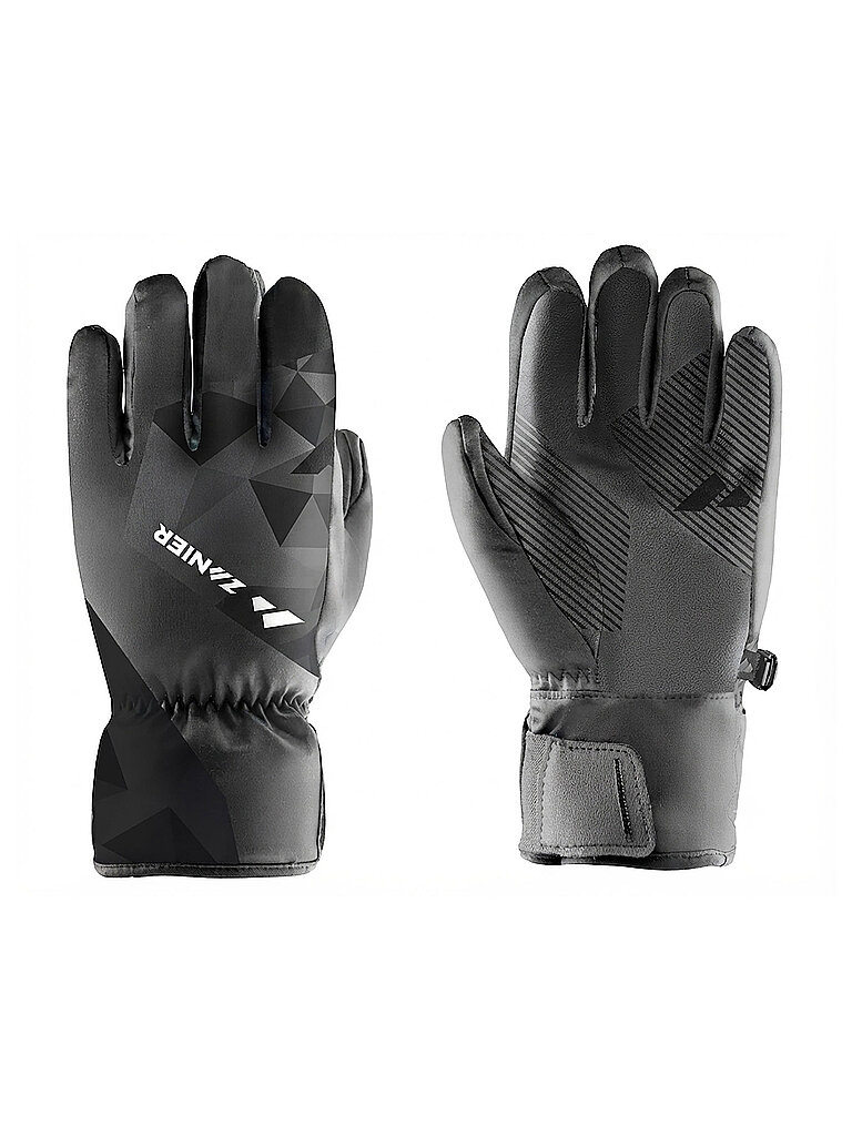 ZANIER Kinder Skihandschuhe SILLIAN.STX 2.0 schwarz | 4