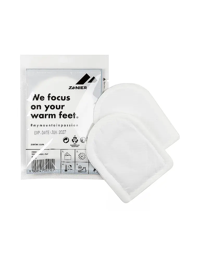 ZANIER | Zehenwärmer | weiss