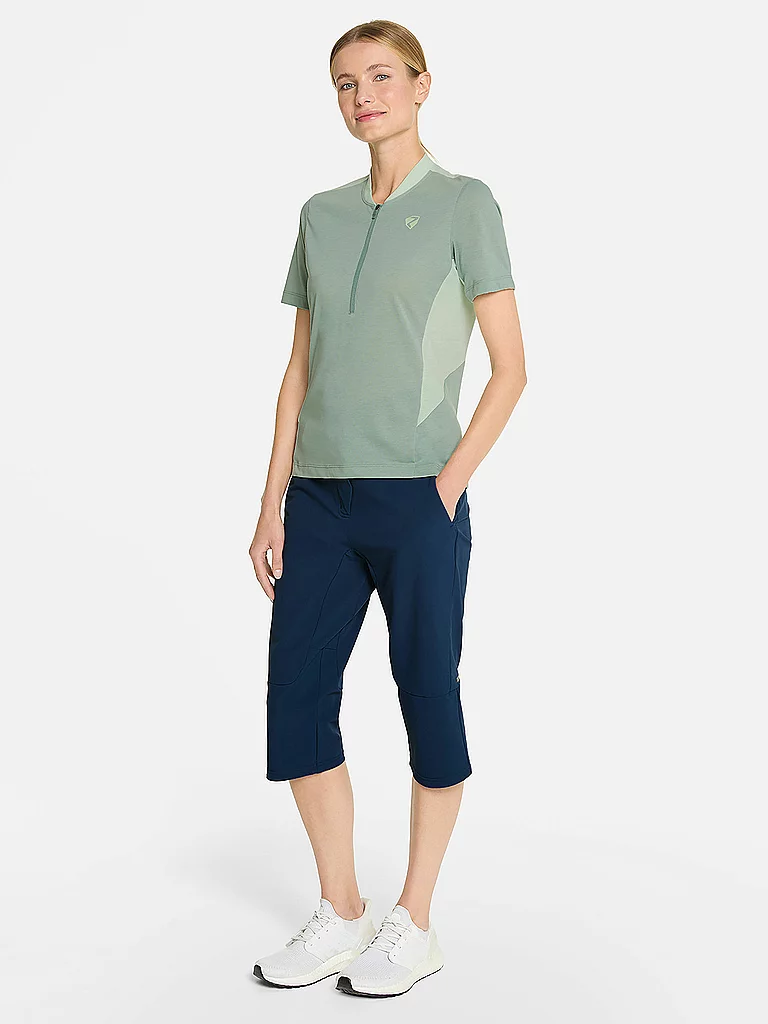 ZIENER Damen Radhose Nestla 3/4 X-Function dunkelblau | 44 — Bild 3