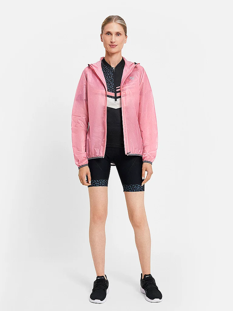 ZIENER Damen Regenjacke Natina Hoodie pink | 36 — Bild 3