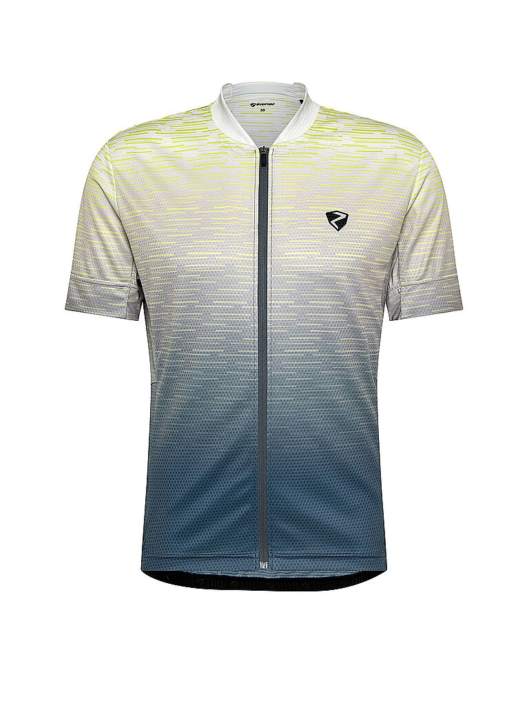 ZIENER Herren Radtrikot Nelete grau | 48