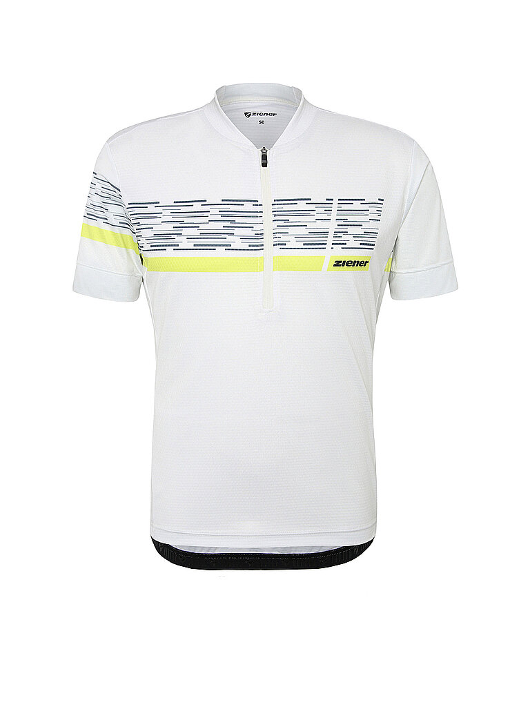 ZIENER Herren Radtrikot Nemic weiss | 50