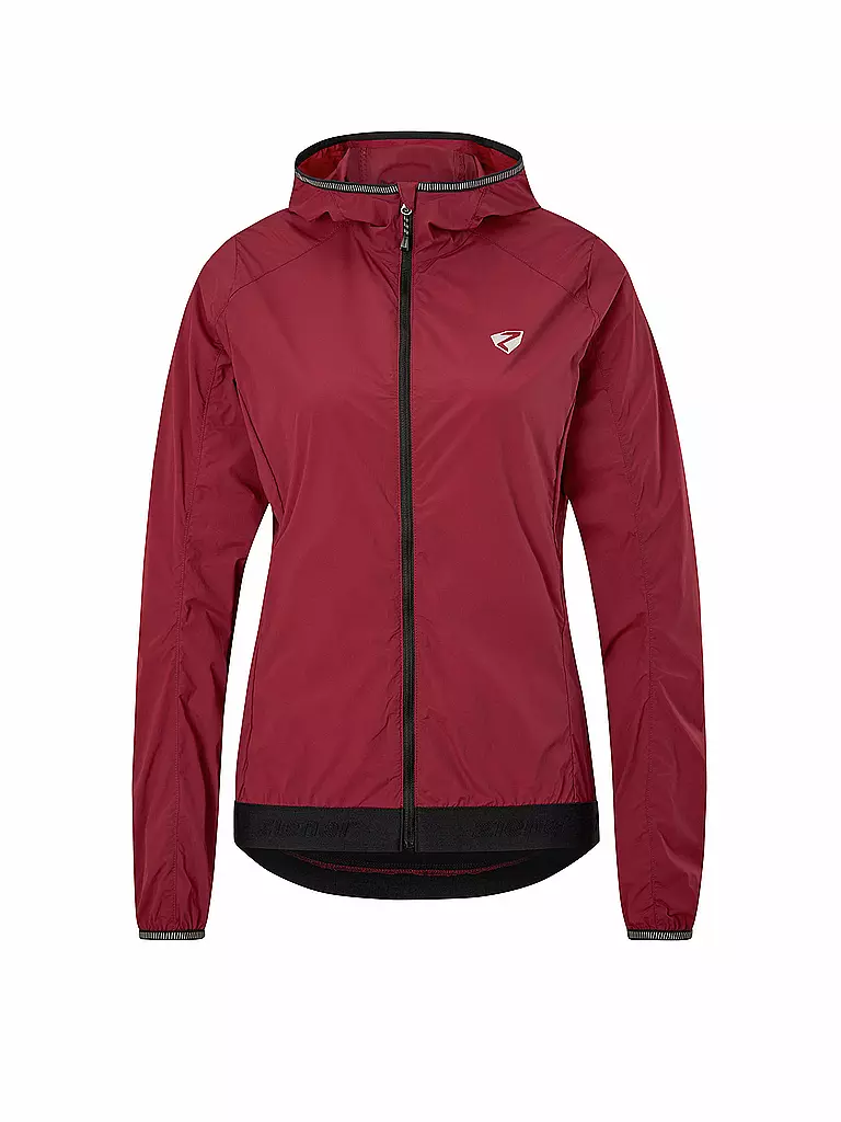 ZIENER Damen Rad Windjacke Noria rot