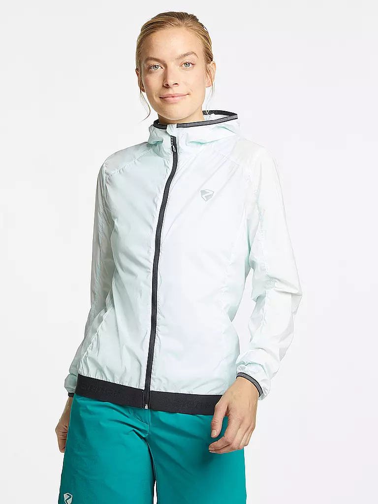 ZIENER | Damen Rad Windjacke Noria | weiss