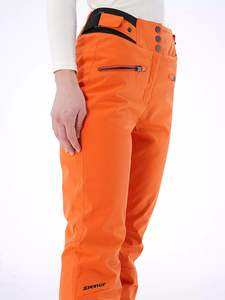 ZIENER | Damen Skihose Tilla  | orange