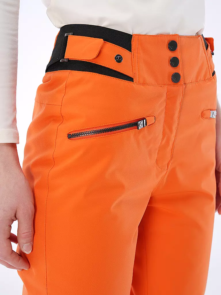 ZIENER Damen Skihose Tilla orange