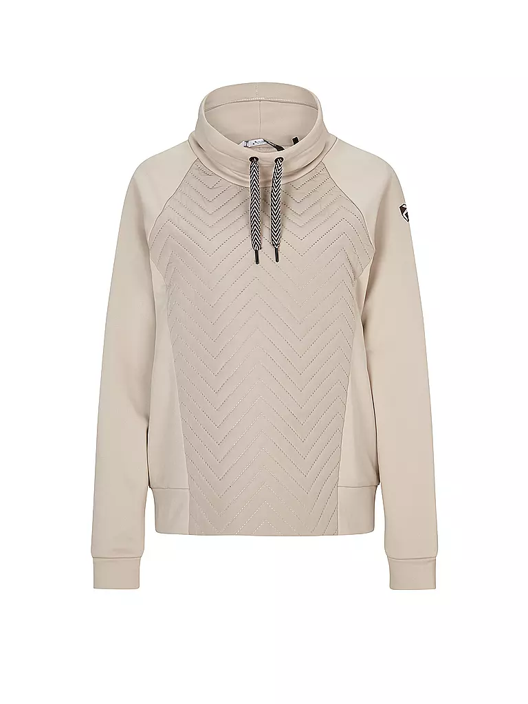 ZIENER | Damen Unterzieh Hoodie Jaora | silber