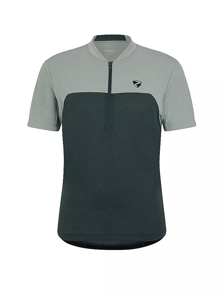 ZIENER | Herren Radtrikot Narius | dunkelgrün