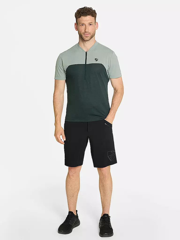 ZIENER | Herren Radtrikot Narius | dunkelgrün