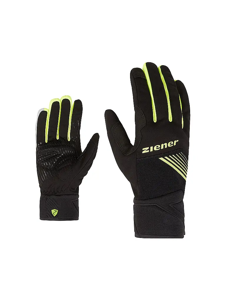 ZIENER | Winter Radhandschuhe  DIRICH-Z WS TOUCH | schwarz