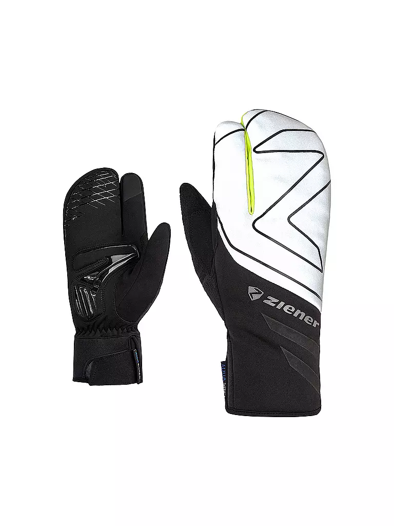 ZIENER | Winter Radhandschuhe DALYO AS® TOUCH | gelb